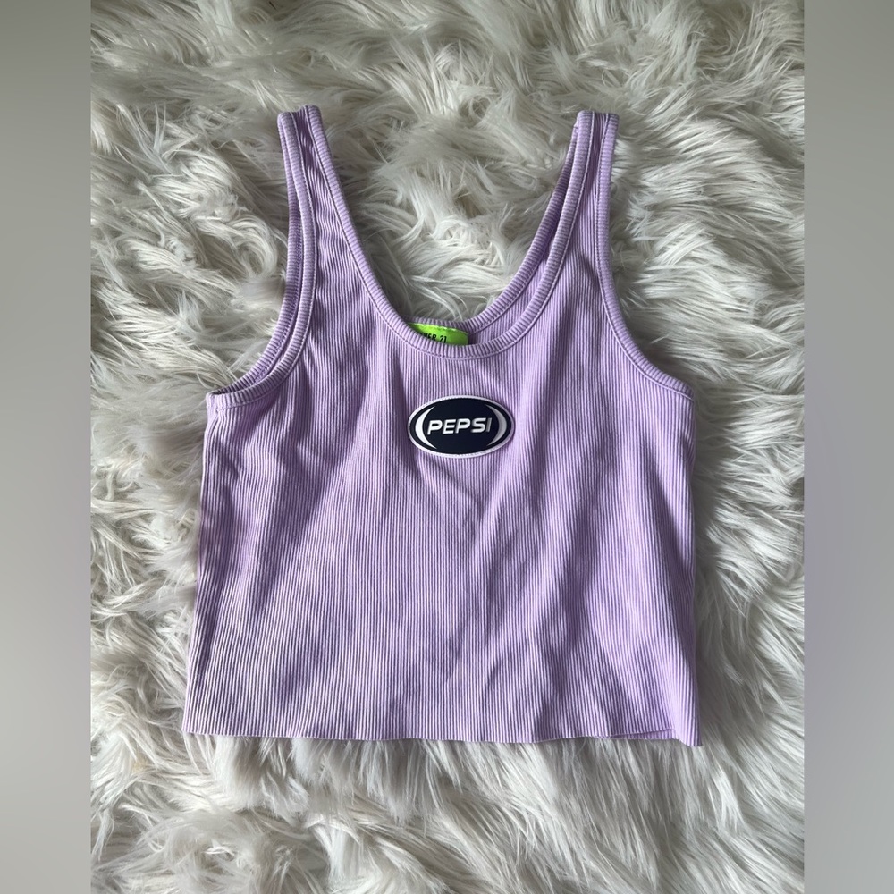 Pepsi/Forever 21 Collab Purple Tank Top
